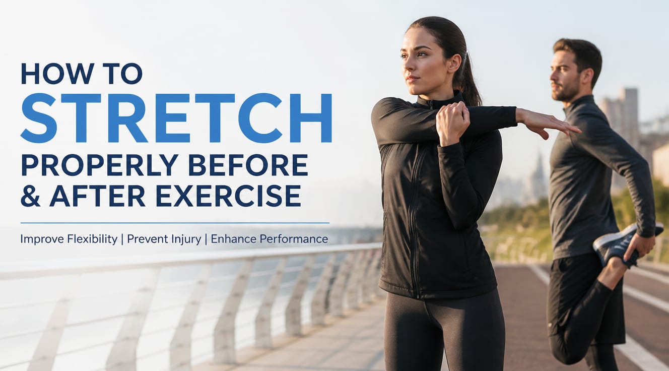 How to Stretch Properly Before and After Exercise