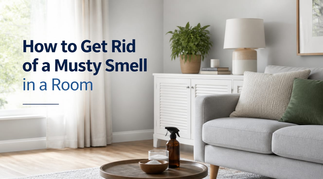 How to Get Rid of a Musty Smell in a Room