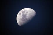 face of the moon